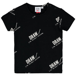 Baby Black Draw T-shirt