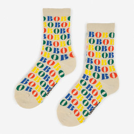 Multicolor Bobo Choses Long Socks