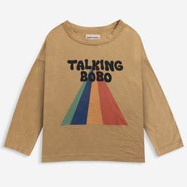 Talking Bobo Rainbow LS T-shirt