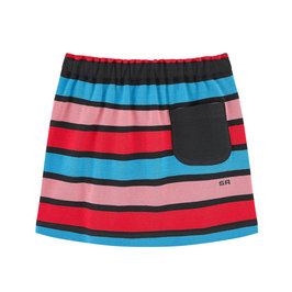 Knitted Stripe Skirt