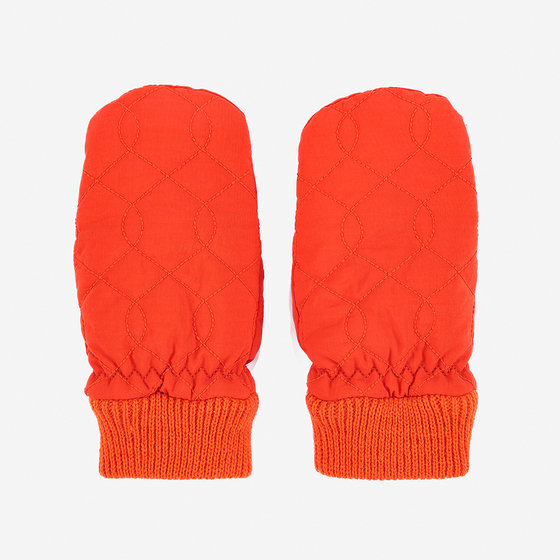 Color Block Padded Gloves
