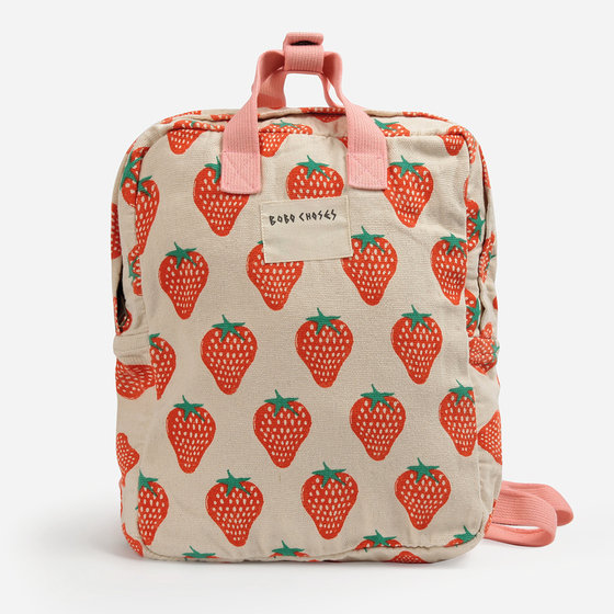 Strawberry All Over School Bag