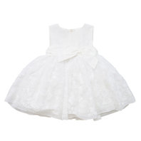 Baby Girl Off White Flower Dress