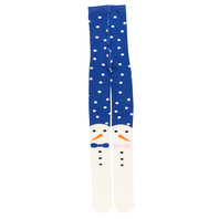 Snowman Family Tights with Feet