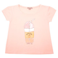 Milkshake Print Tee-shirt