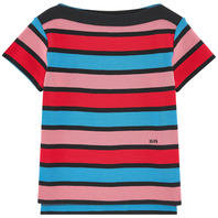 Knitted Stripe T-shirt 