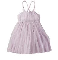 Lavender Tulle Overlay Dress