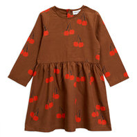 Cherry Woven LS Dress