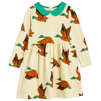 Ducks AOP LS Dress