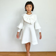 Daughter of the Goddess: Melissa Dress in White
