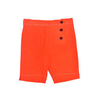 Burnt Orange Cotton Shorts