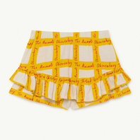 White Squares Kiwi Skirt