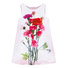 Bi-material Rose Print Dress Thumbnail