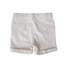 Baby Boys 2 Piece White Shirt & Light Brown Pattern Shorts Thumbnail