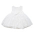 Baby Girl Off White Flower Dress Thumbnail