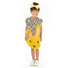 Girl "Nova Rabbit" Dress in Leopard Print Thumbnail