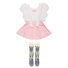 Pink Angel Girl Pinafore Dress Thumbnail