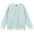 Sky Blue Wiggle Print Raglan Sweater Thumbnail