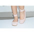 Square Tip Ballet Shoes in Light Pink Thumbnail
