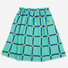 Cube All Over Woven Midi Skirt Thumbnail