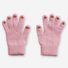 Hands Pink Knitted Gloves Thumbnail