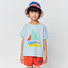 Multicolor Sail Boat T-shirt Thumbnail