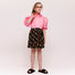 Pink Blouse with Ruffle Collar Thumbnail