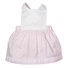 Pink Cotton Pinafore Baby Dress Thumbnail
