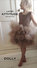 Ballerina Style Taupe Tutu Dress Thumbnail