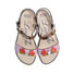 Girls Leather Sandals With Gems Thumbnail
