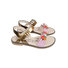 Girls Leather Sandals With Gems Thumbnail