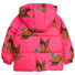 Cerise Pink Ducks Puffer Jacket Thumbnail