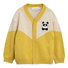 Yellow Panda Knitted Wool Cardigan Thumbnail