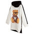 Girls Romeo Teddy Bear Sweatshirt Dress Thumbnail