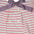 Pink Striped A-line Baby Dress with Bloomers Thumbnail