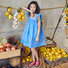 Chloe Dress in Royal Blue Thumbnail