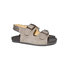Double-buckled Suede Sandals with Velcro on Back Thumbnail