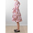 Lisa Pink Printed Poplin Dress Thumbnail