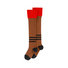 Red and Brown Stripe Socks Thumbnail