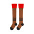 Red and Brown Stripe Socks Thumbnail