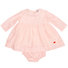 Baby Pink Silk Dress with Bloomer  Thumbnail
