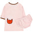 Baby Pink Cotton Dress with Bloomer Thumbnail