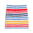 White Stripe Casual Short Skirt Thumbnail