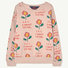 Pink Flowers Sweatshirt Thumbnail