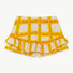 White Squares Kiwi Skirt Thumbnail