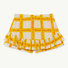 White Squares Kiwi Skirt Thumbnail