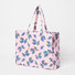Pink Flowers Corduroy Bag Thumbnail