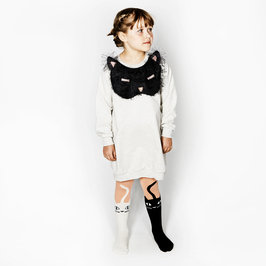 Sweater Dress with Appliqué