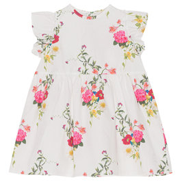 Baby White Floral Dress